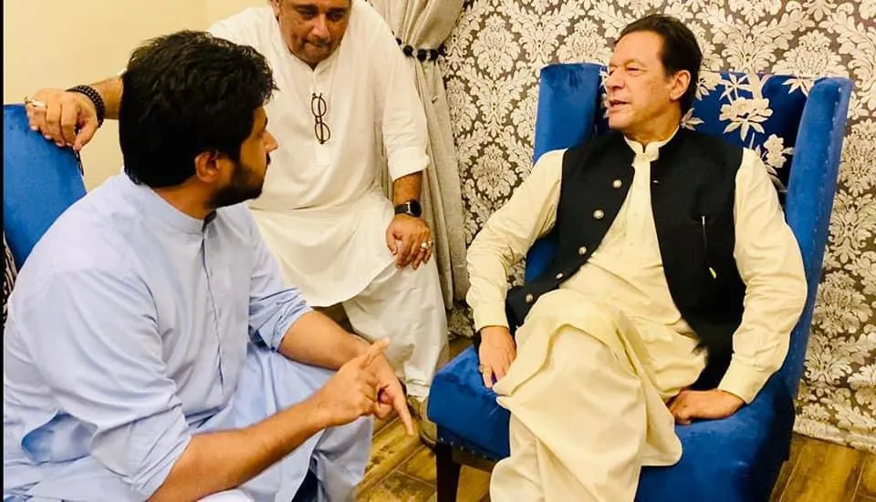 Arif Rind in conversation with Pakistan Tehreek-e-Insaf chairperson Imran Khan